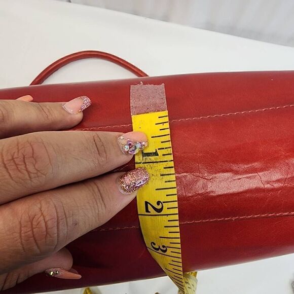 Botkier Nicola Large Red Leather Tote - Picture 5 of 12